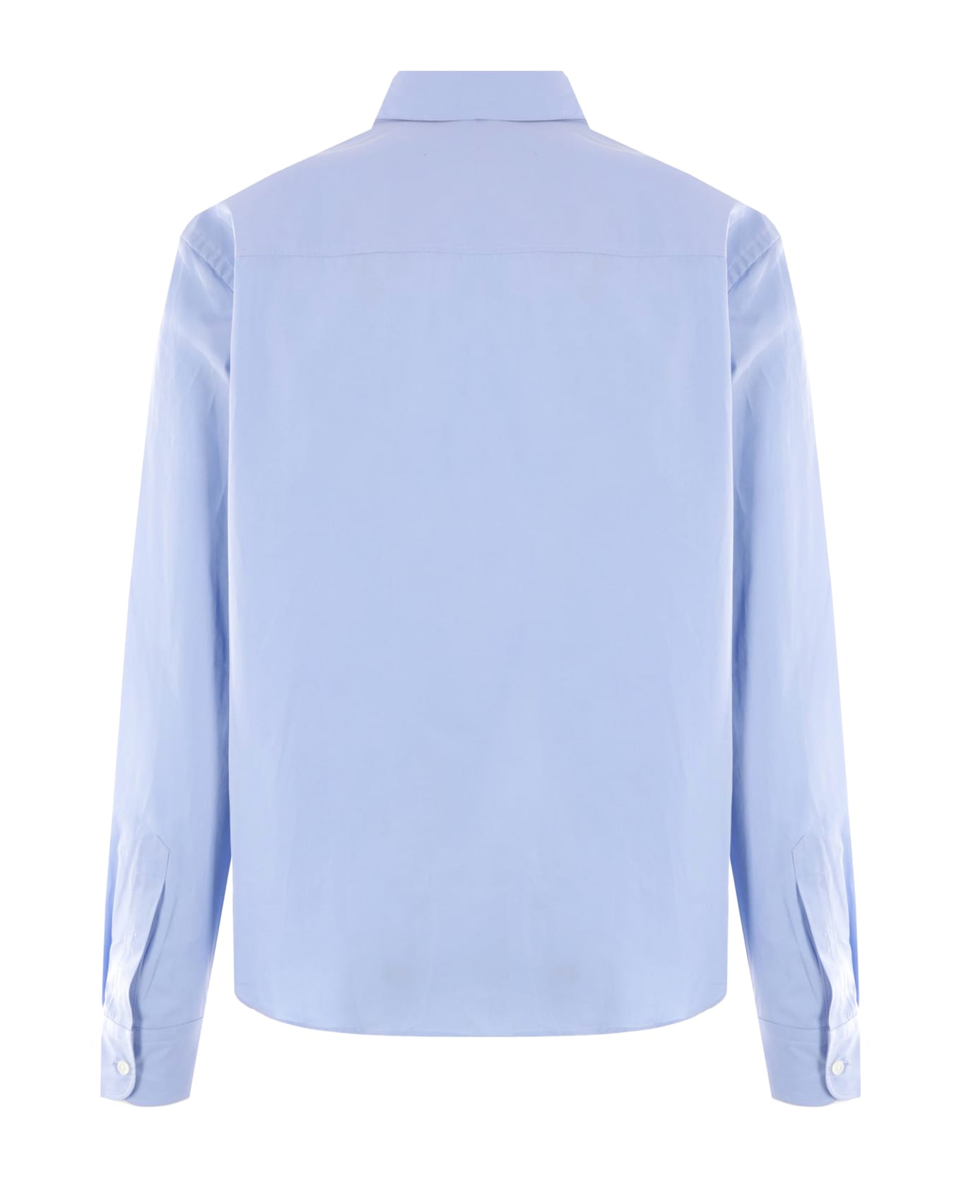 Ami Alexandre Mattiussi Light Blue Cotton Shirt - Cashmere Blue