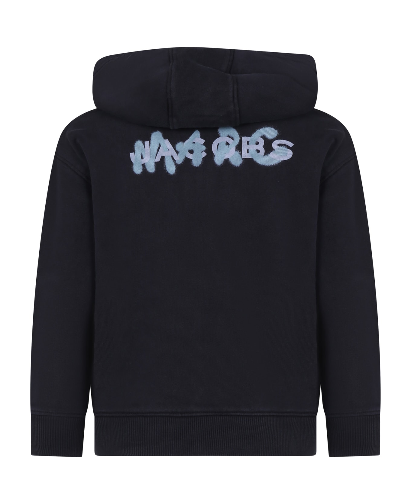 Marc Jacobs Black Sweat-shirt For Kids With Logo - Black