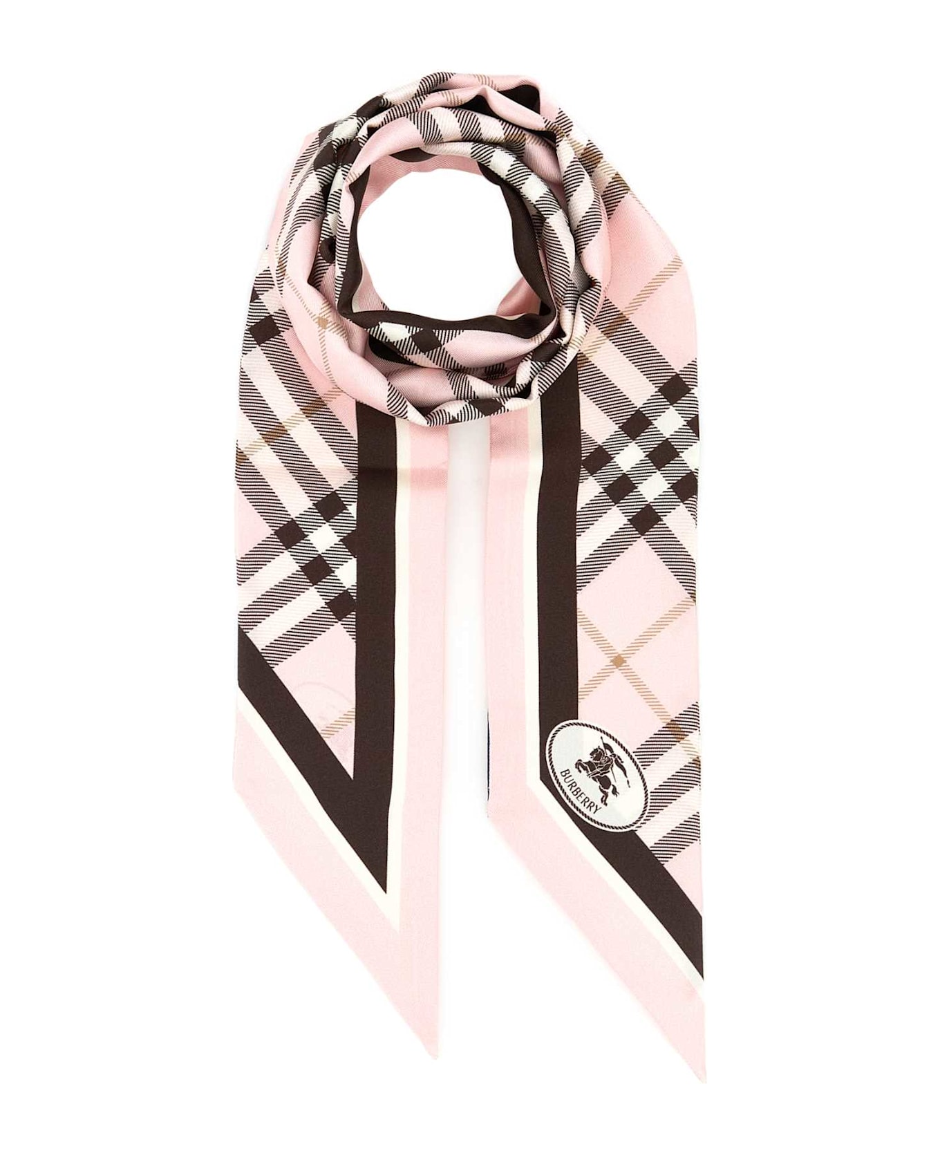 Burberry Embroidered Silk Foulard - BOWPINK