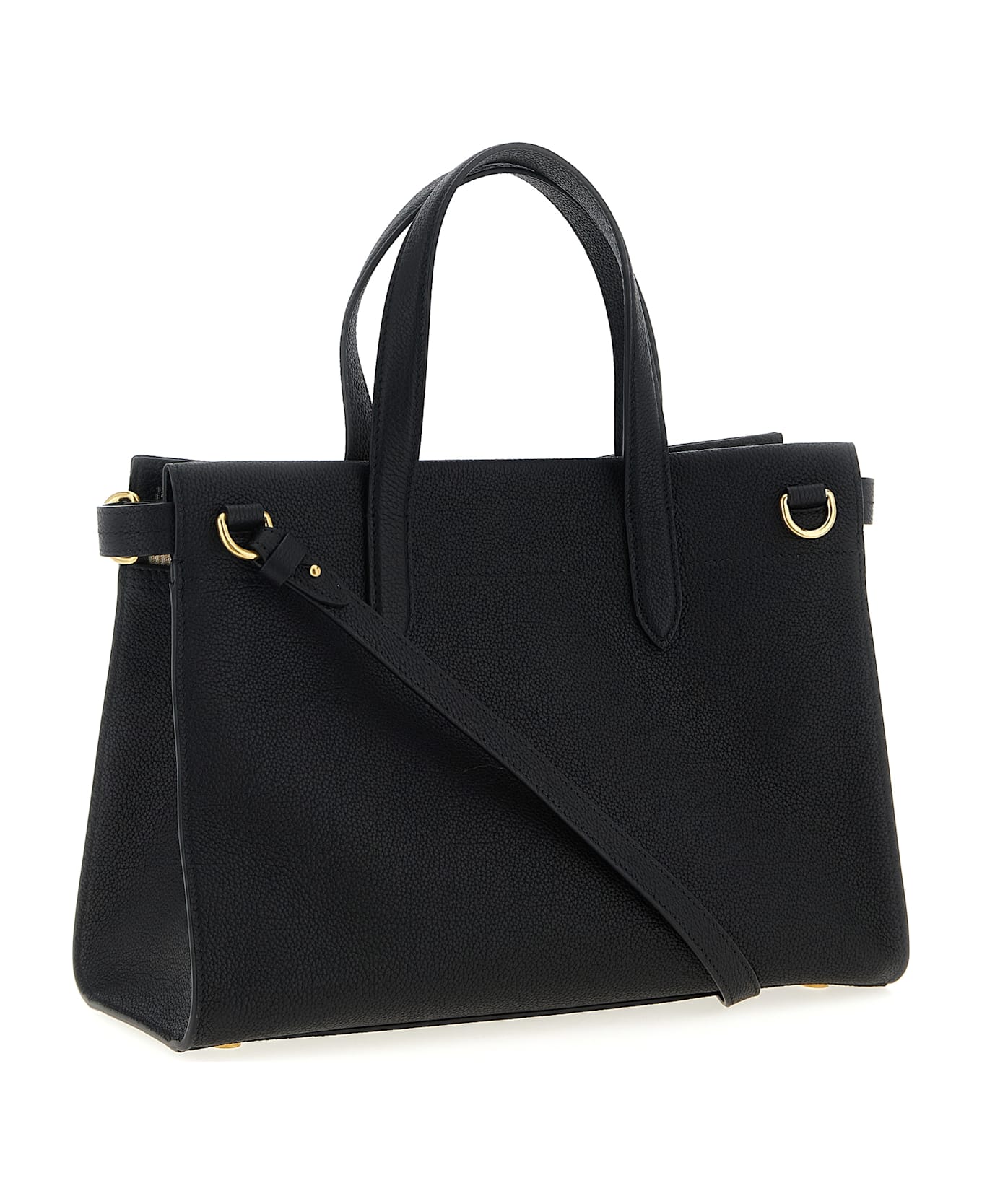 Burberry Small 
cotswolds
 Shopping Bag - Black   トートバッグ