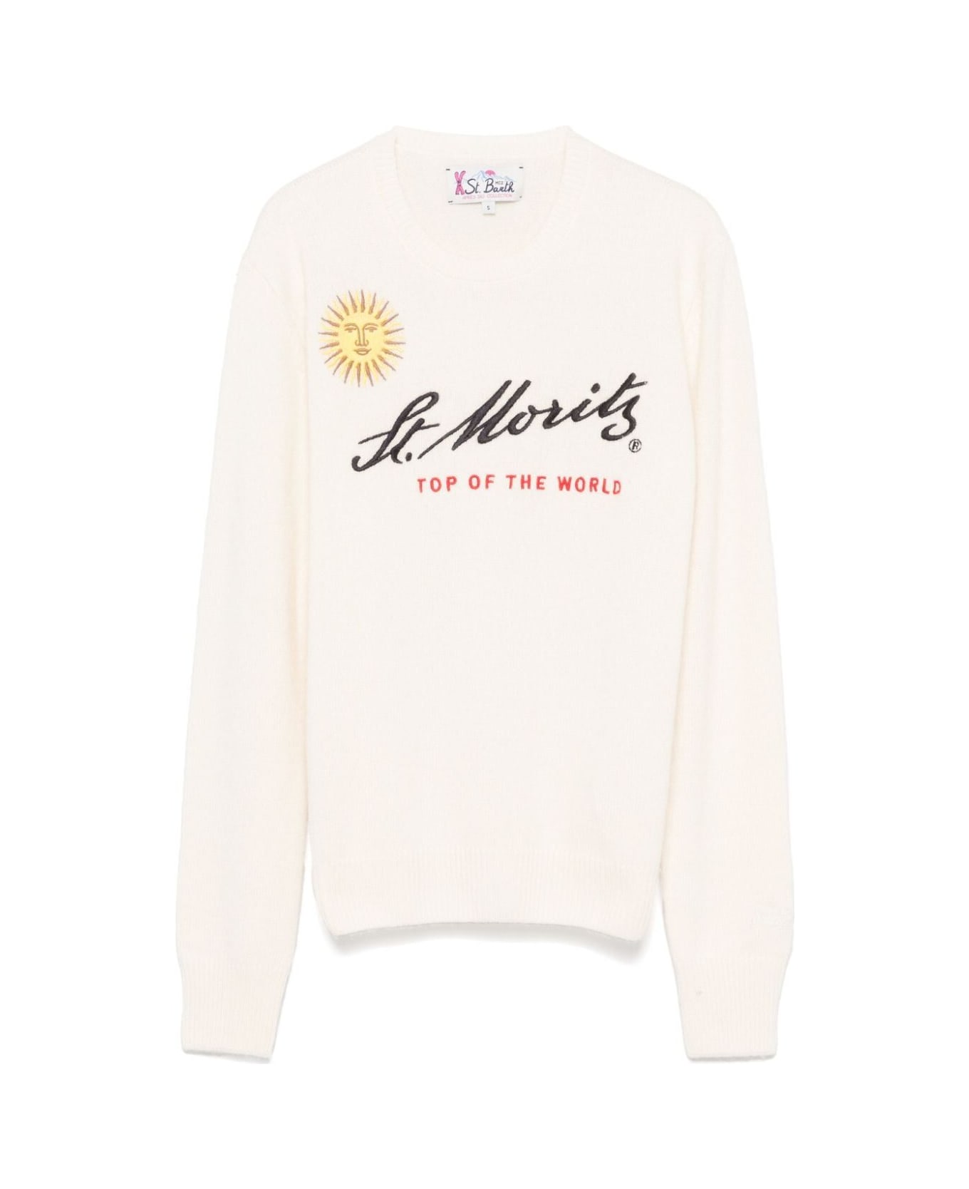 MC2 Saint Barth New Queen St Moritz New Crewneck Sweater - St Moritz Sun