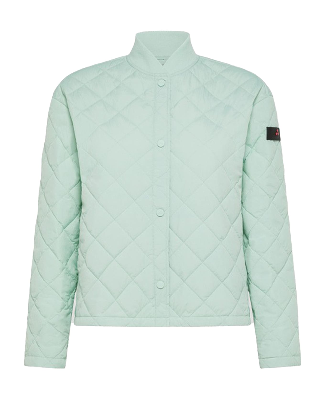 Peuterey Mint Quilted Down Jacket With Buttons - VERDE ジャケット