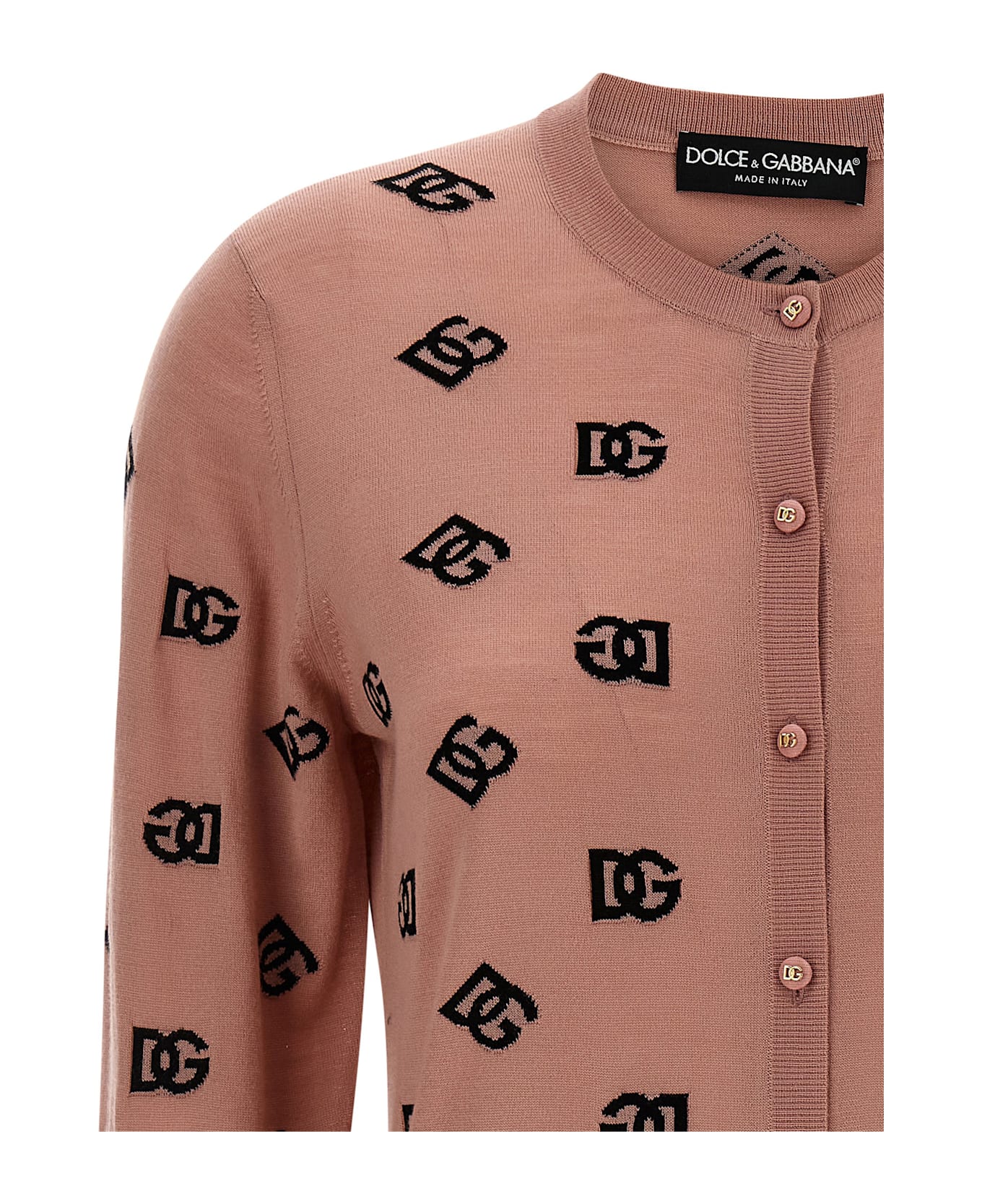 Dolce 
Gabbana Cardigan Dg - Pink