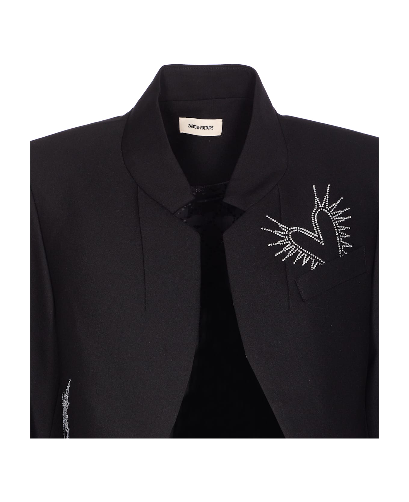 Zadig 
Voltaire Very Strass Blazer - Black