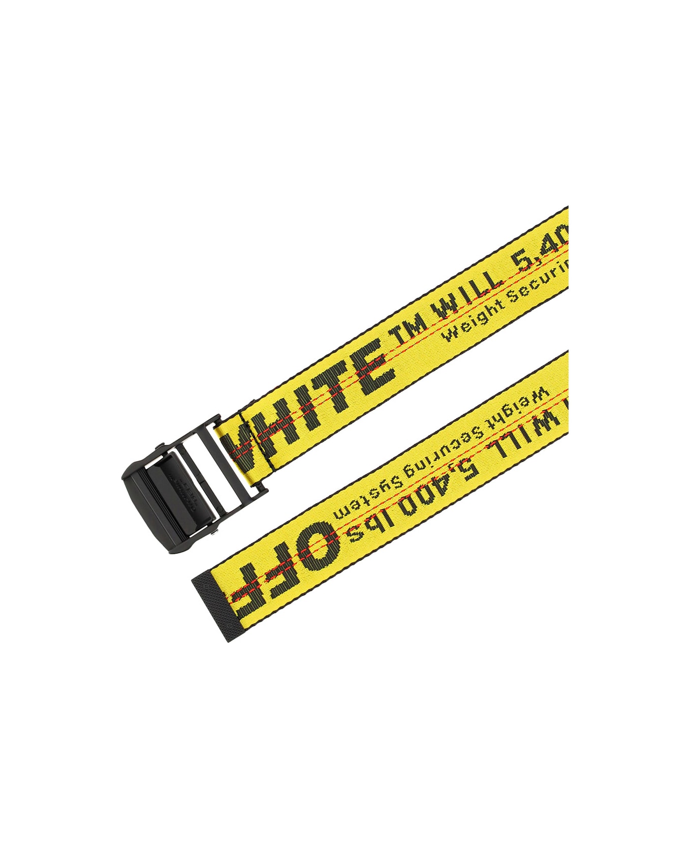 Off-White Off White Industrial Belt - Yellow black