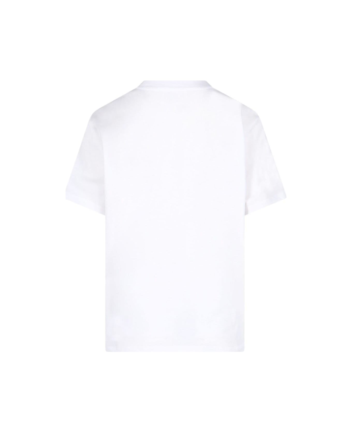 Ami Alexandre Mattiussi T-shirt 'de Coeur Tonal' - White