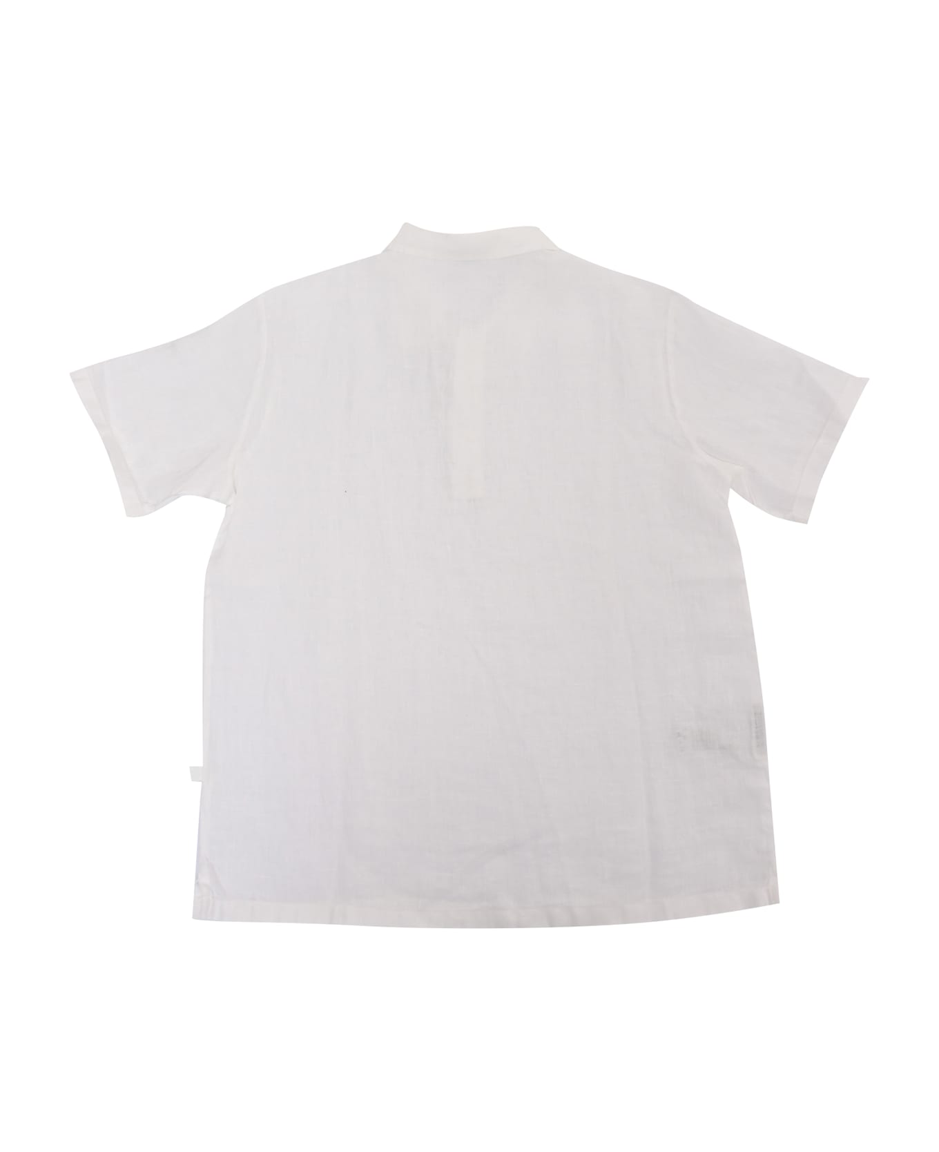Il Gufo Short Sleeved Polo - WHITE