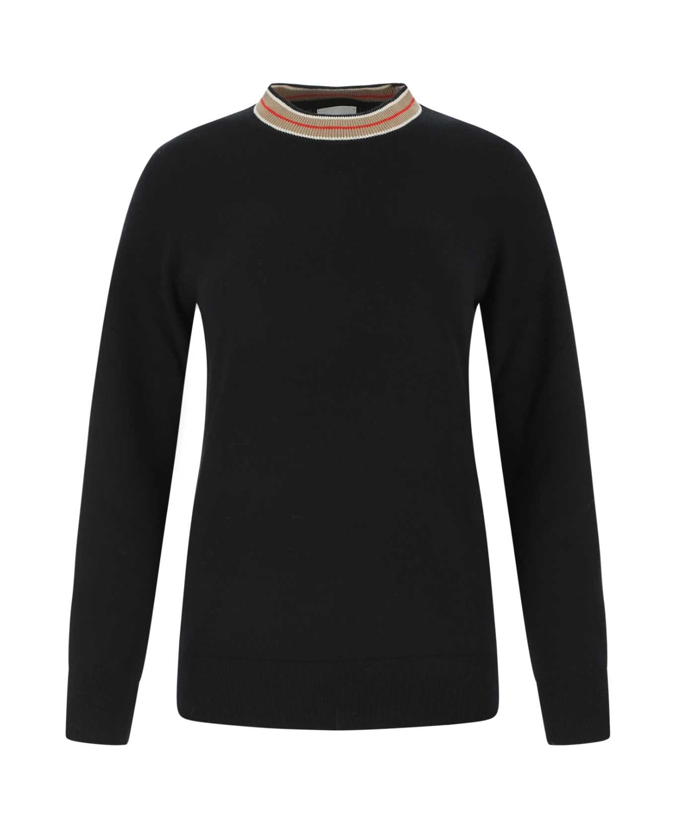 Burberry Black Cashmere Sweater - A1189