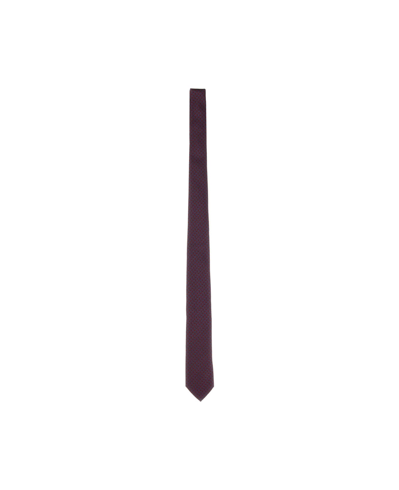 Ferragamo Silk Tie - MULTICOLOUR