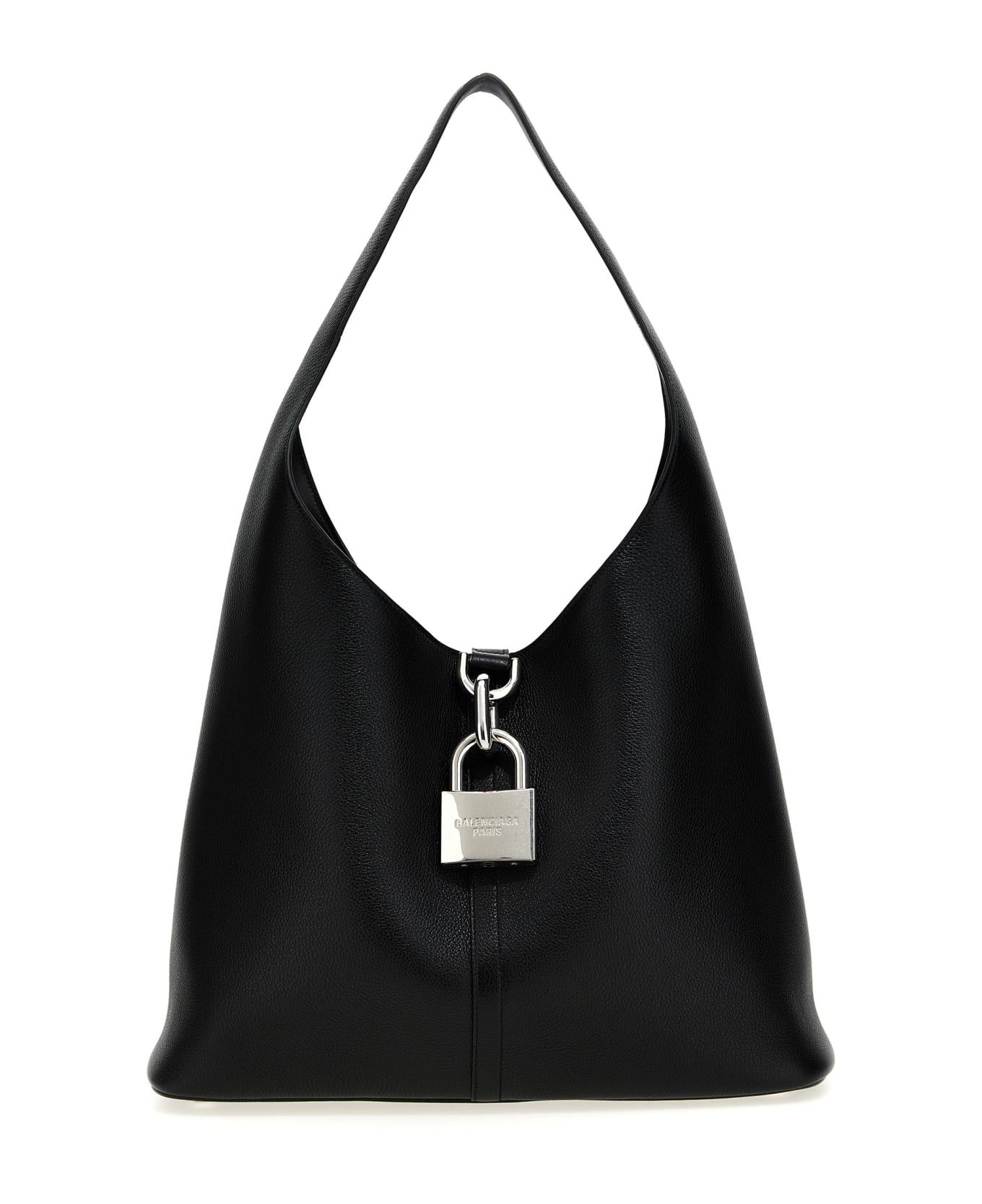 Balenciaga Locker Hobo Bag - Black