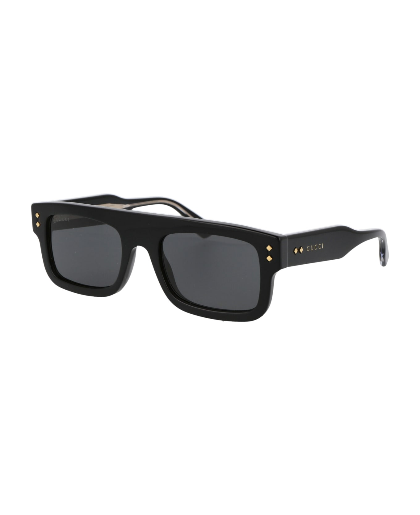 Gucci Eyewear Gg1085s Sunglasses - 001 BLACK BLACK GREY