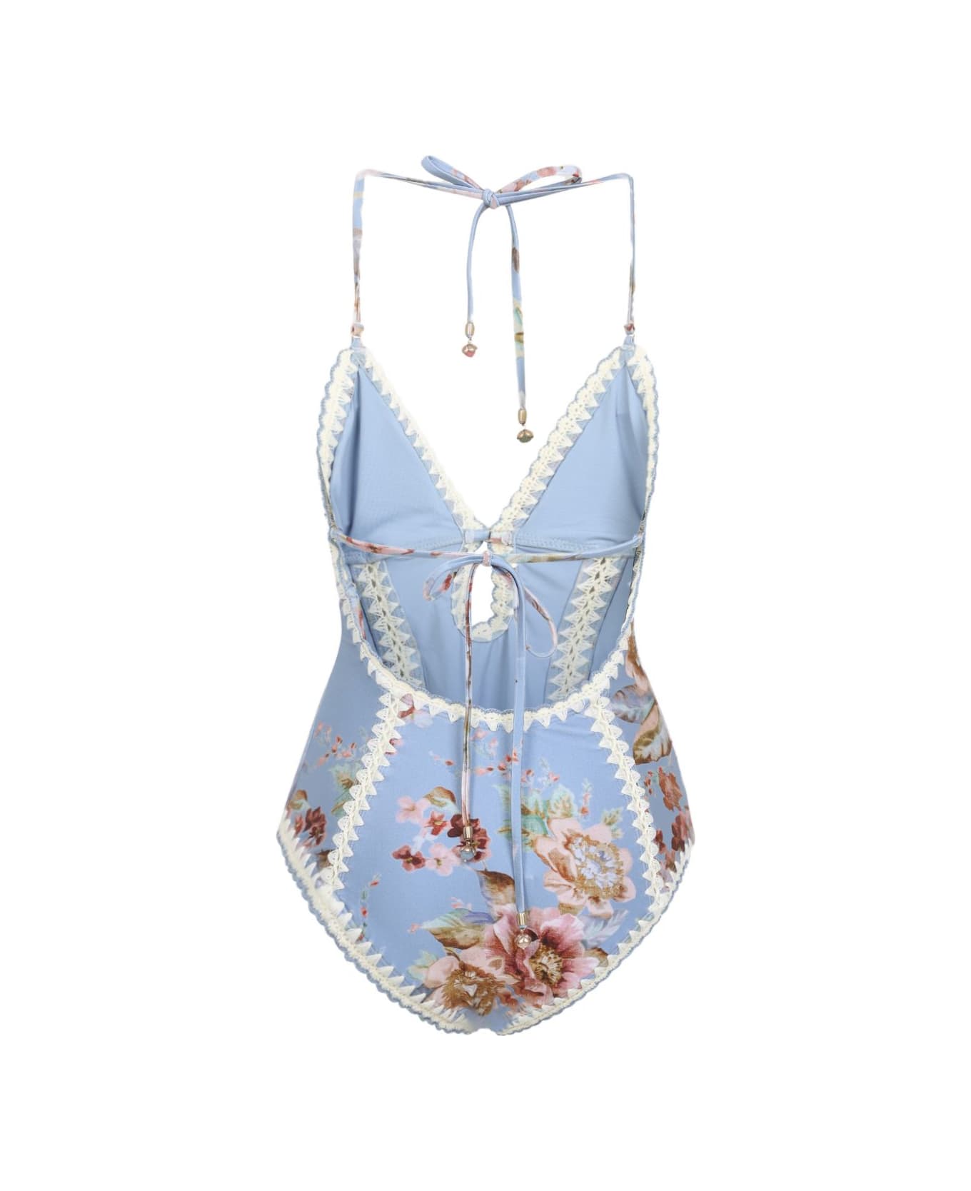 Zimmermann Awaken Swimsuit - Clear Blue 水着