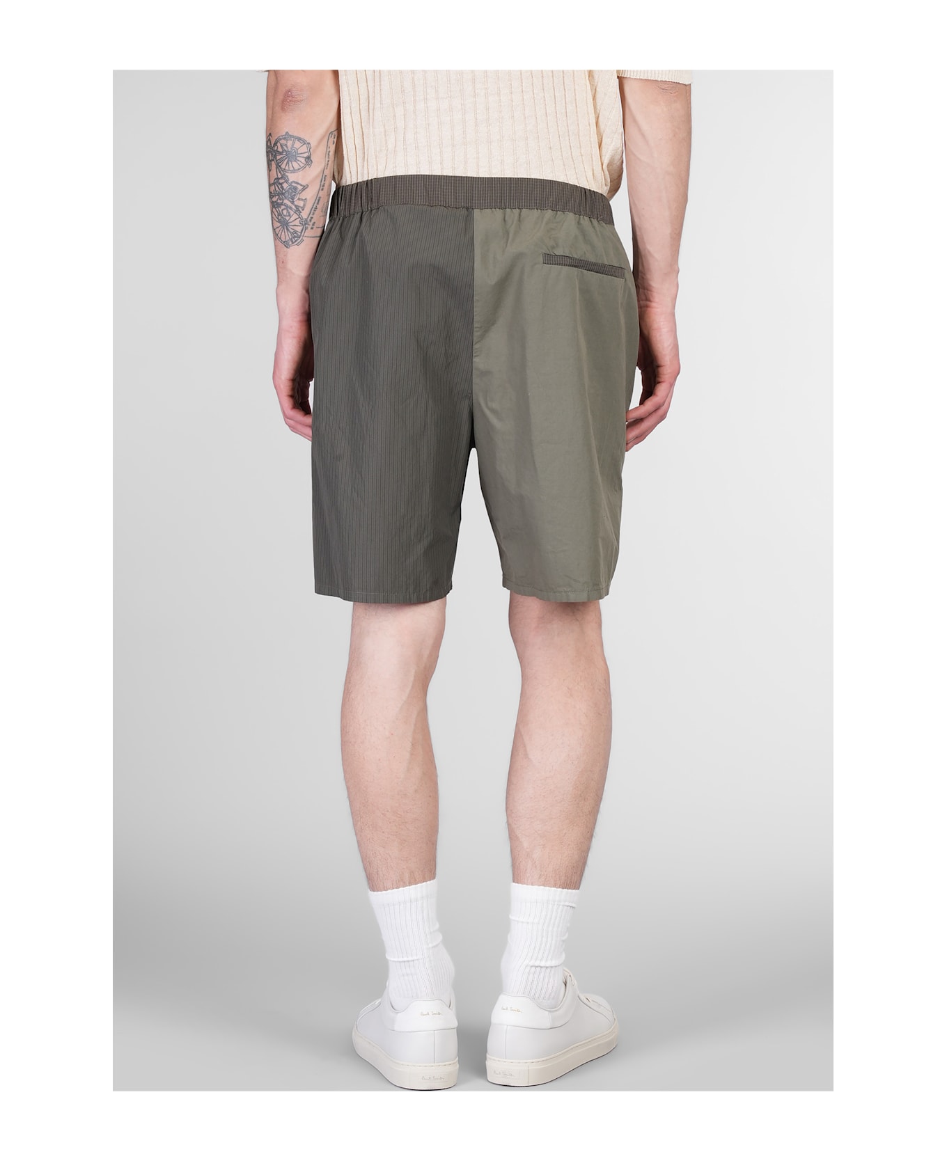Mauro Grifoni Shorts In Green Cotton - green