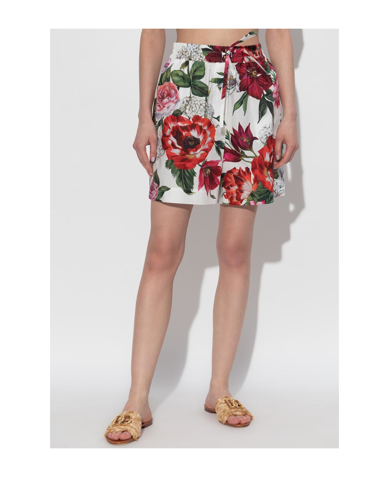 Dolce 
Gabbana Floral Motif Shorts - MultiColour