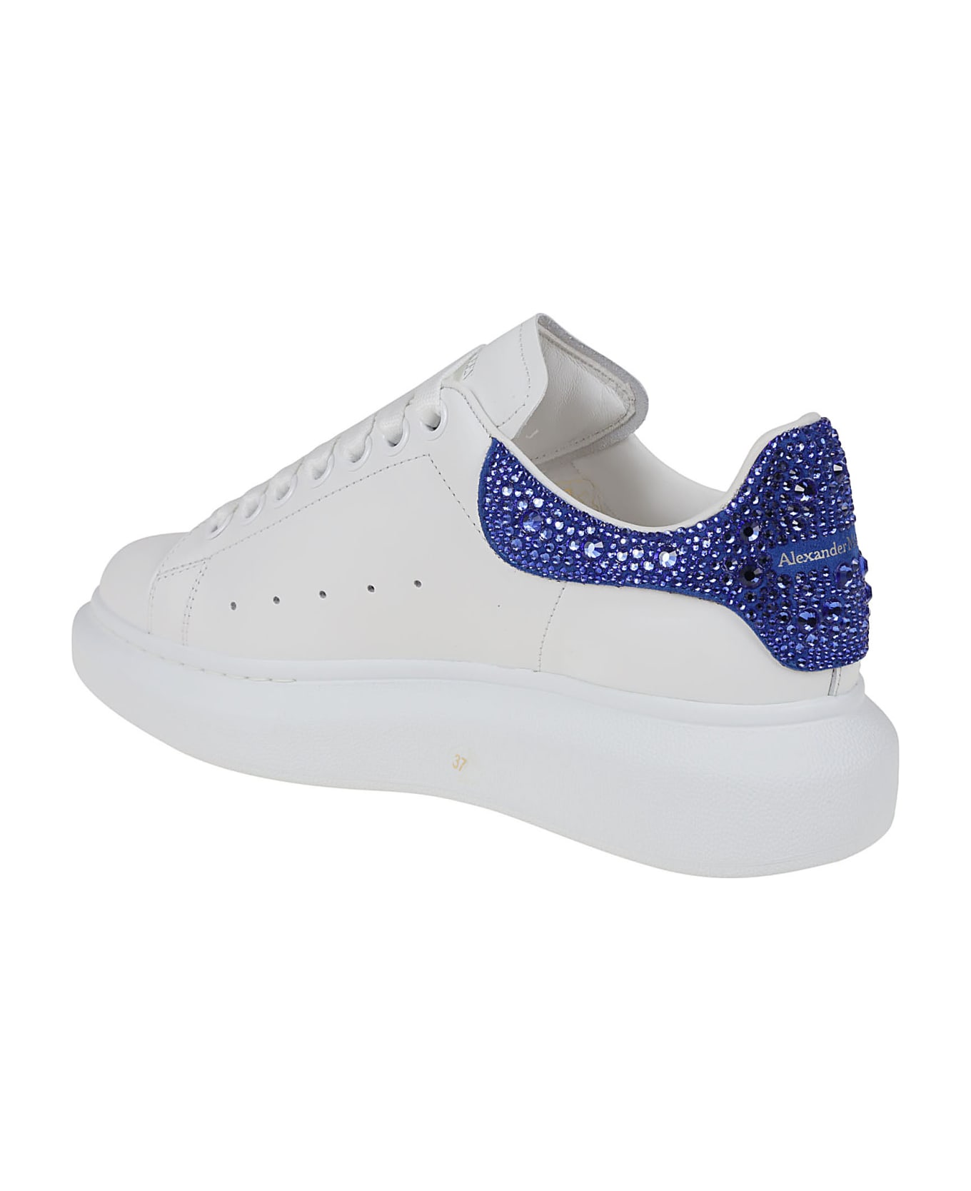 Alexander McQueen Sneaker Oversize - WHITE/ULTRAMARINE