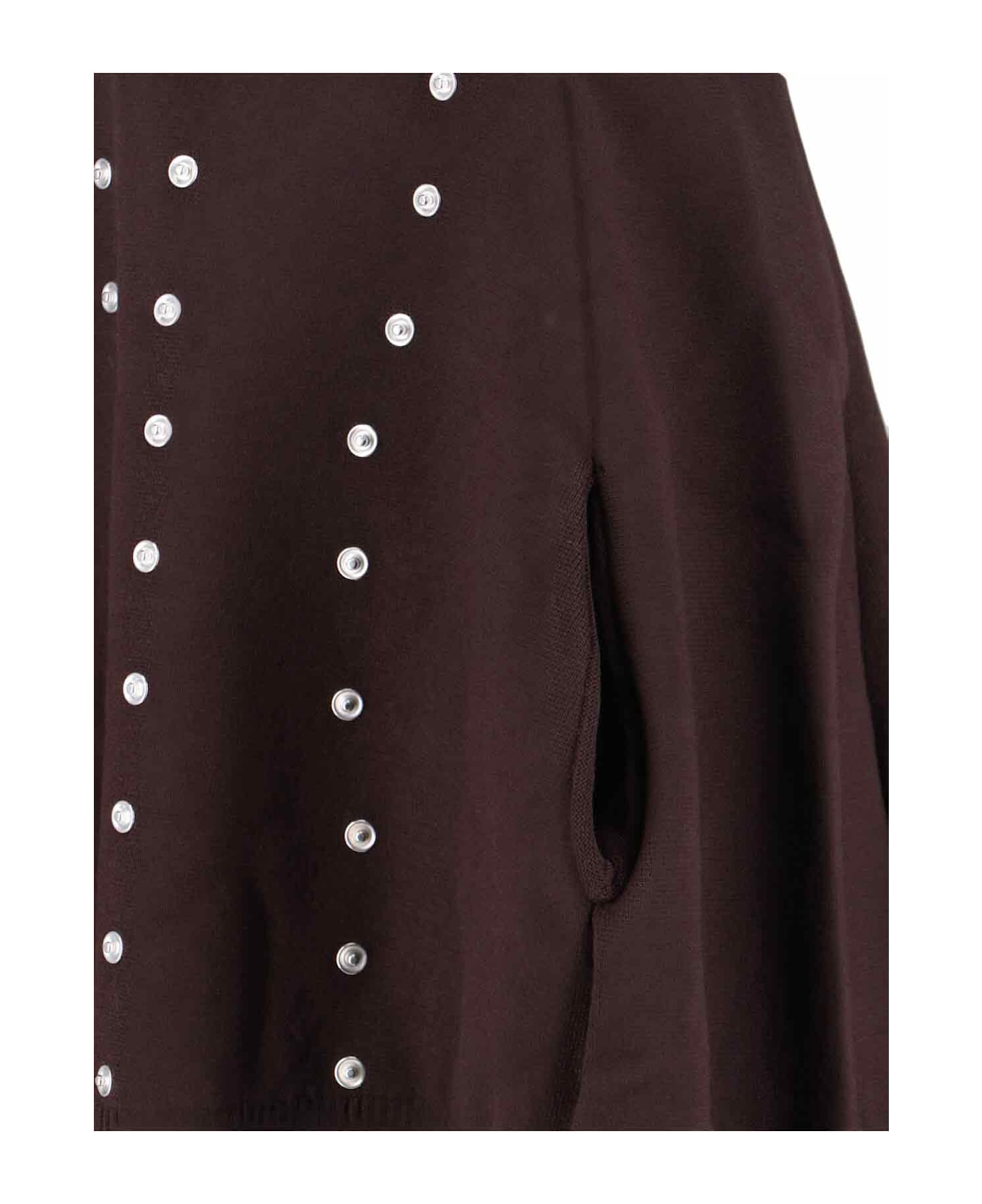 Coperni 
snap
 Midi Dress - Brown