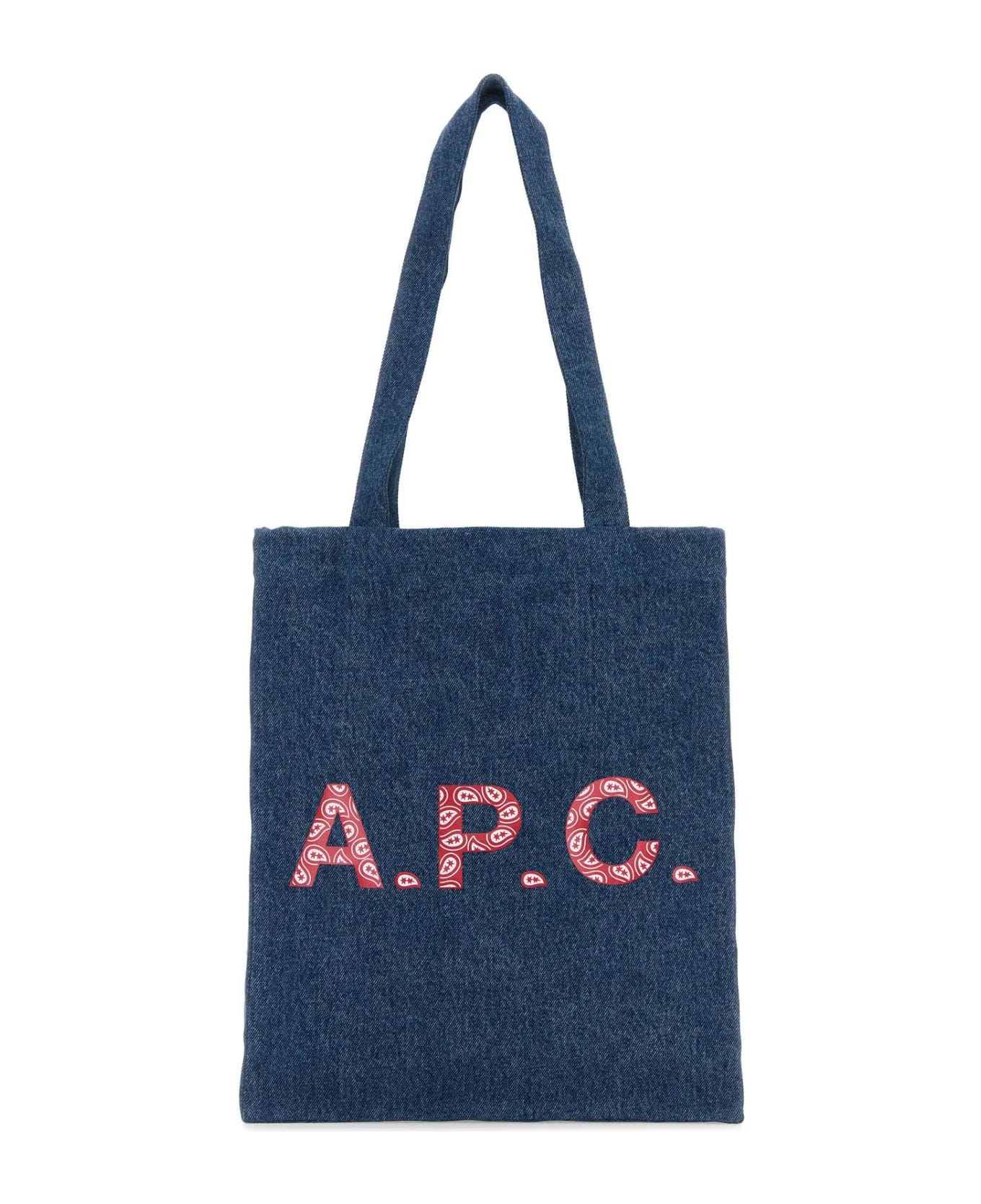 A.P.C. Lou Shopping Bag - Denim