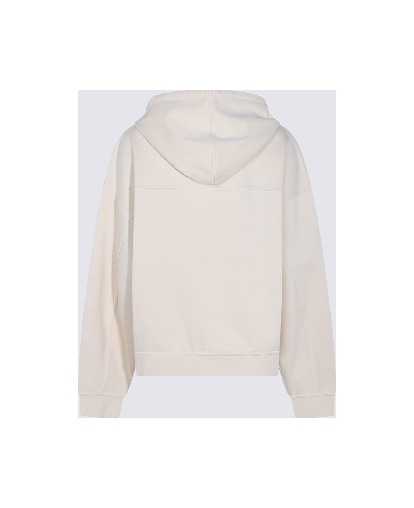 SportMax Beige Cotton Sweatshirt - Ivory