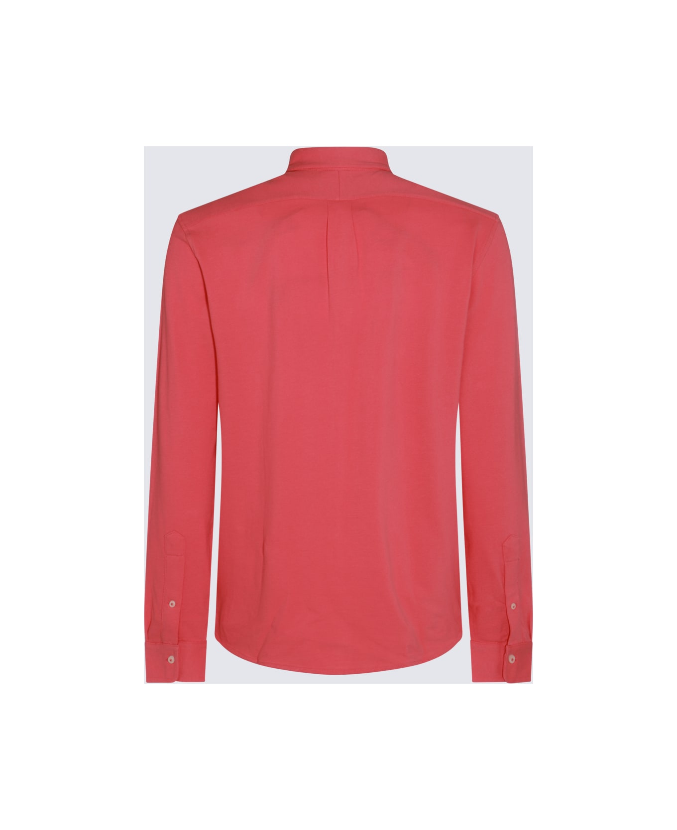 Polo Ralph Lauren Red Cotton Shirt - PALE RED