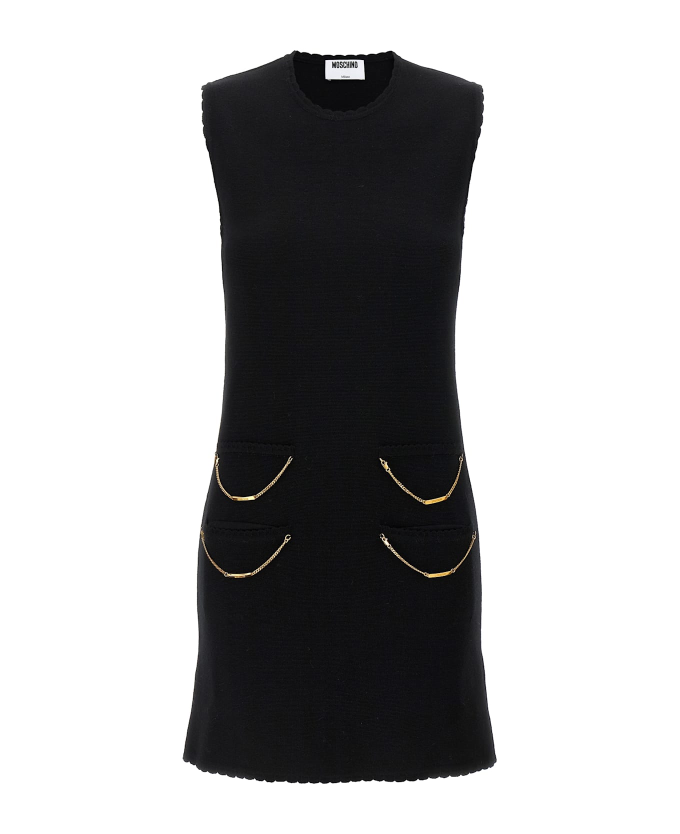 Moschino Chain Dress - Black  