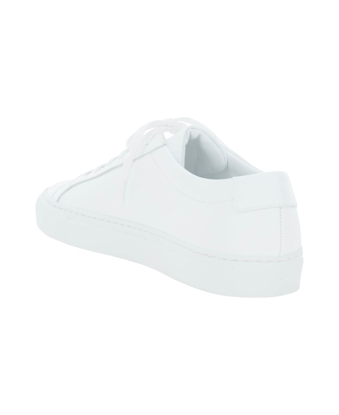 Common Projects Total White 'achilles' Sustent - White