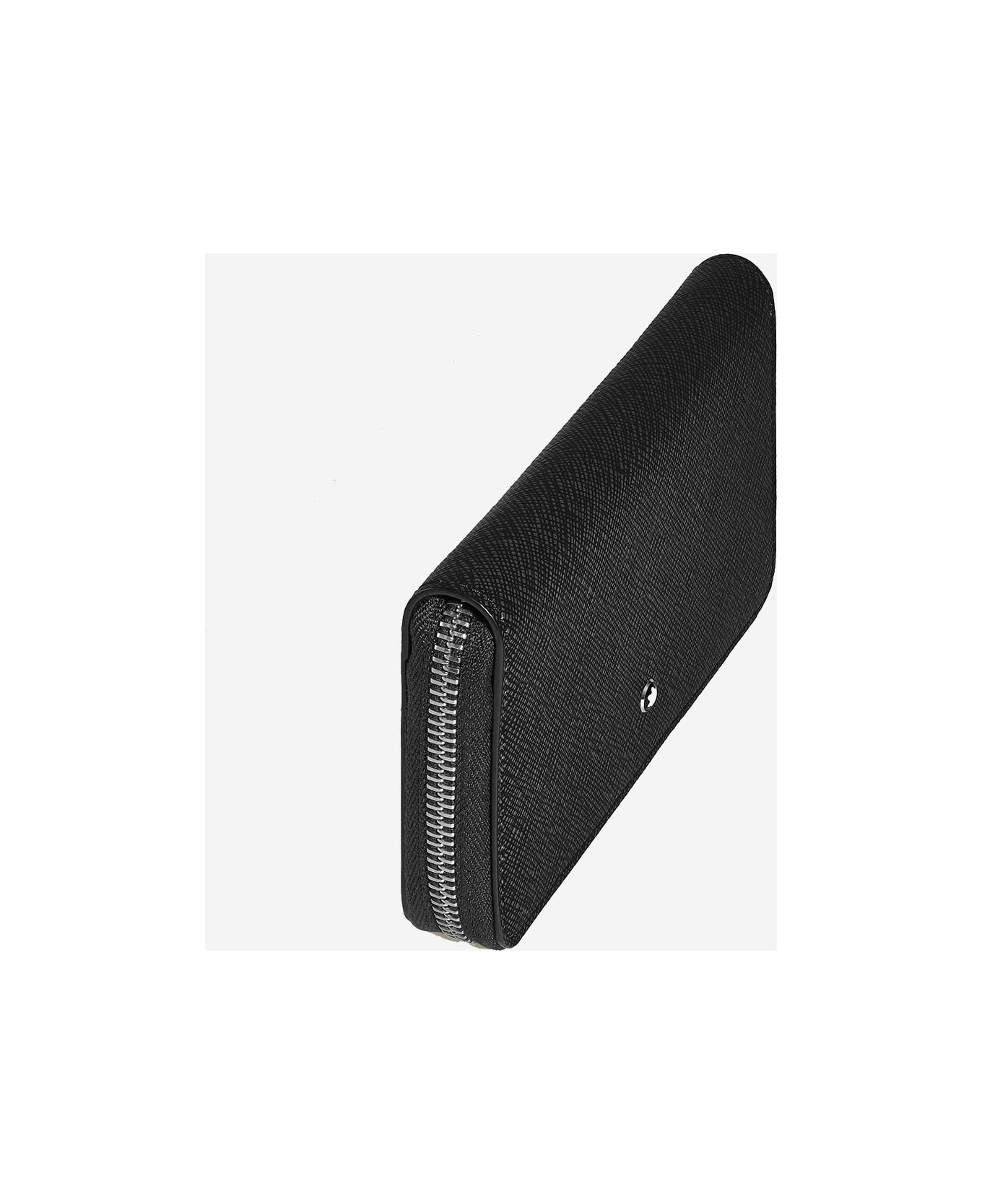 Montblanc Embossed Leather Wallet - Black