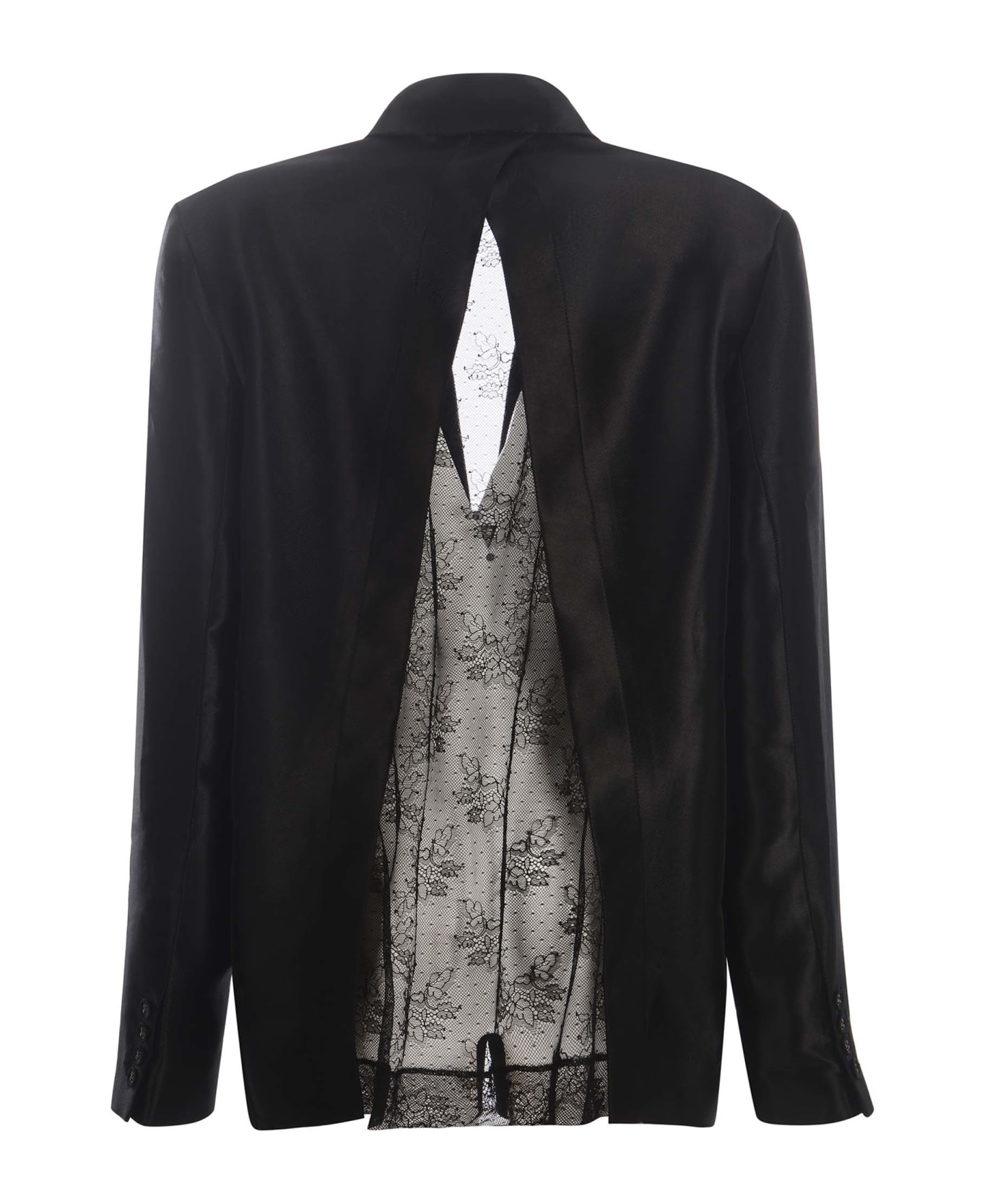 Rotate by Birger Christensen Jacket Rotate Made Of Viscose Blend - Nero