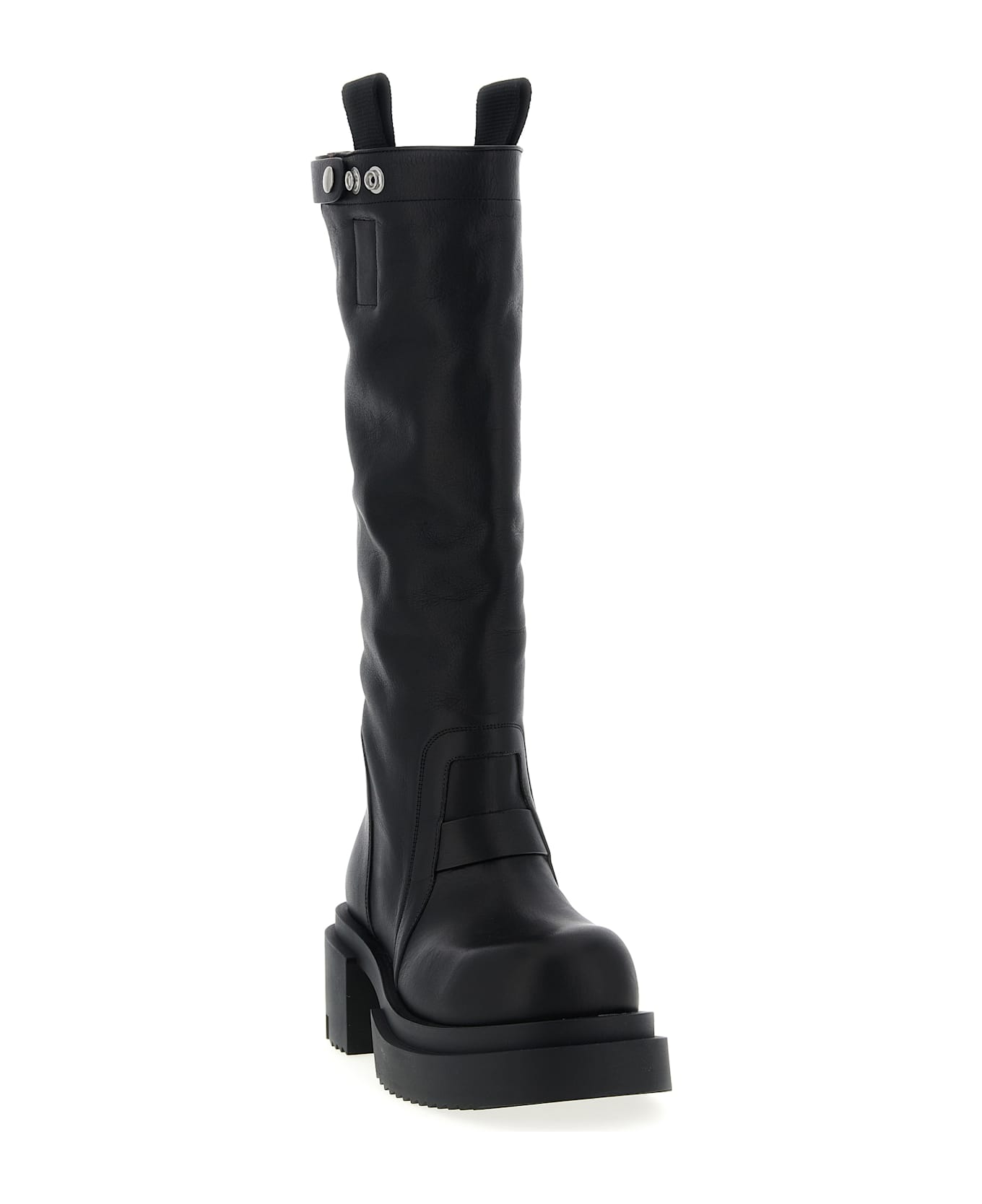 Rick Owens 
knee Pull On Bogun
 Boots