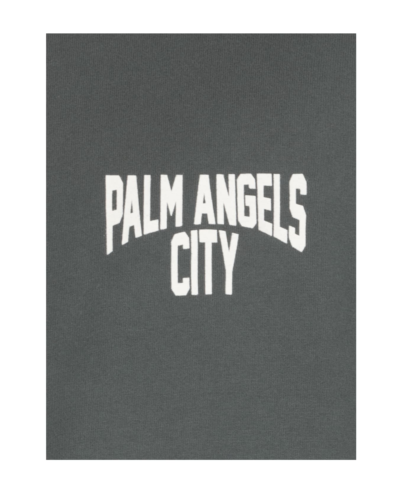 Palm Angels Pa City Washed T-shirt - Grey