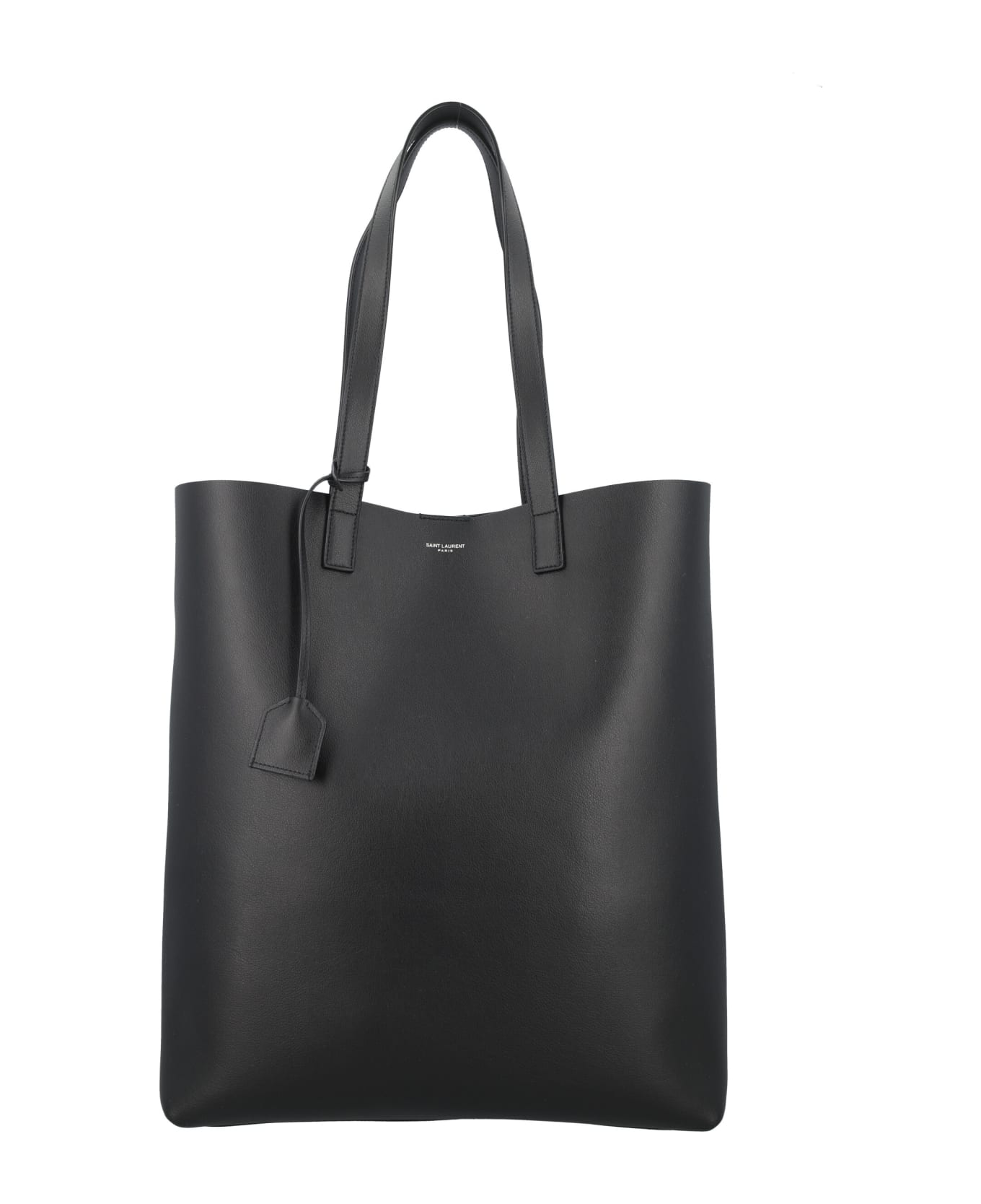 Saint Laurent Bold Shopping Bag - BLACK トートバッグ