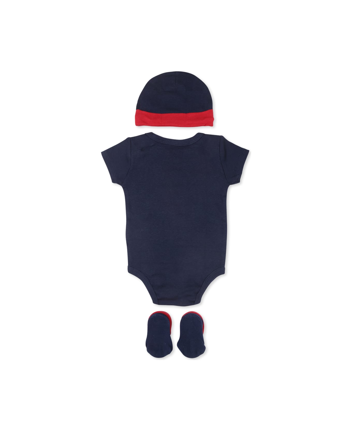 Levi
s Blue Set For Baby Boy With Logo - Blue