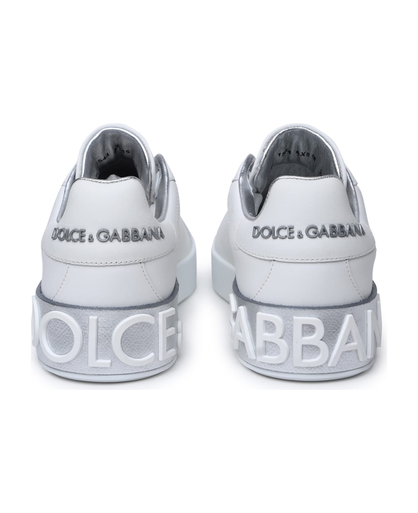 Dolce & Gabbana Portofino Logo Sneakers - White