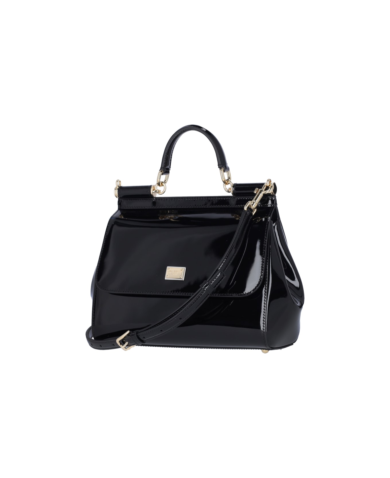Dolce & Gabbana Medium Bag 'sicily' - Black