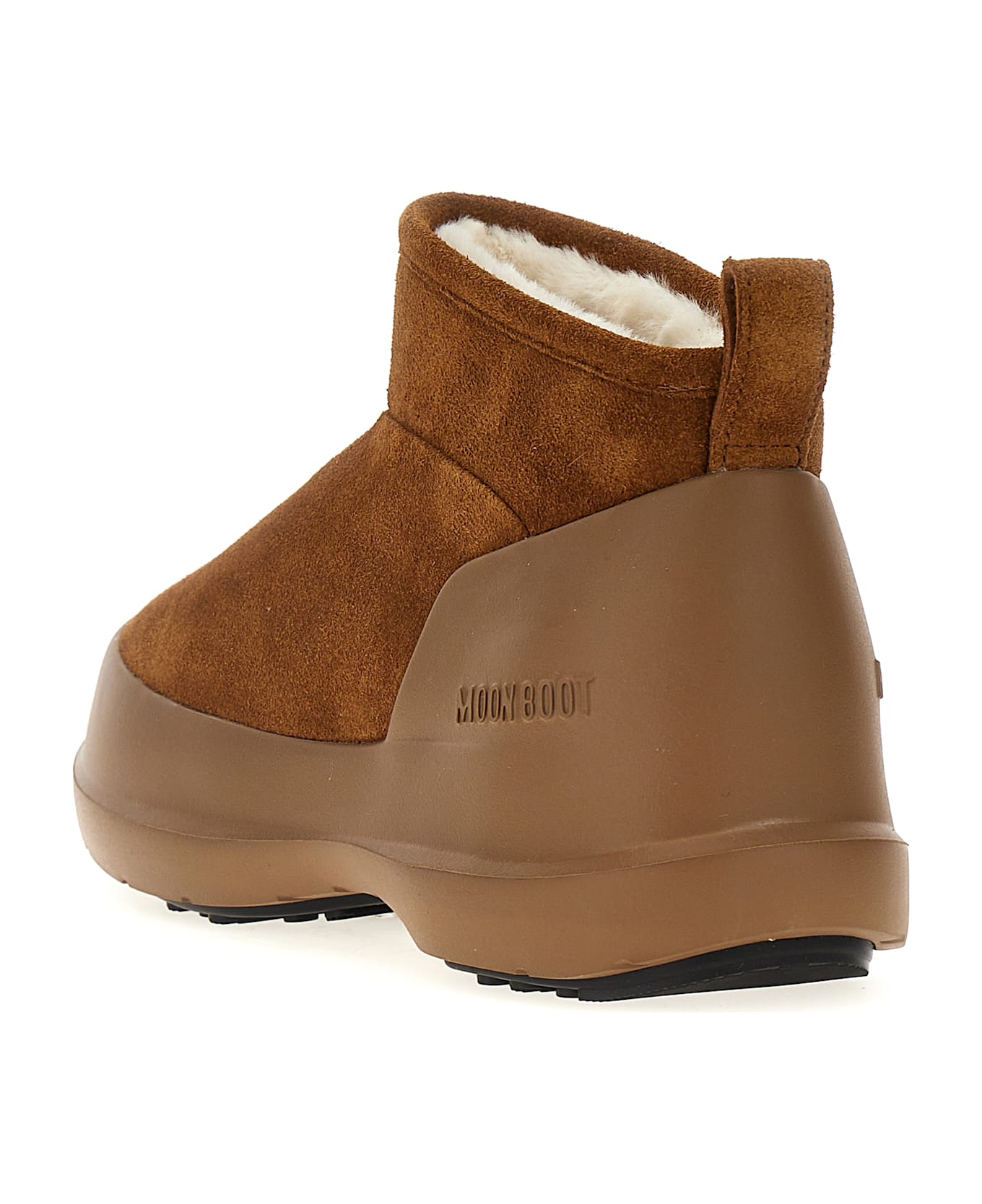 Moon Boot 'luna Low' Ankle Boots - Brown