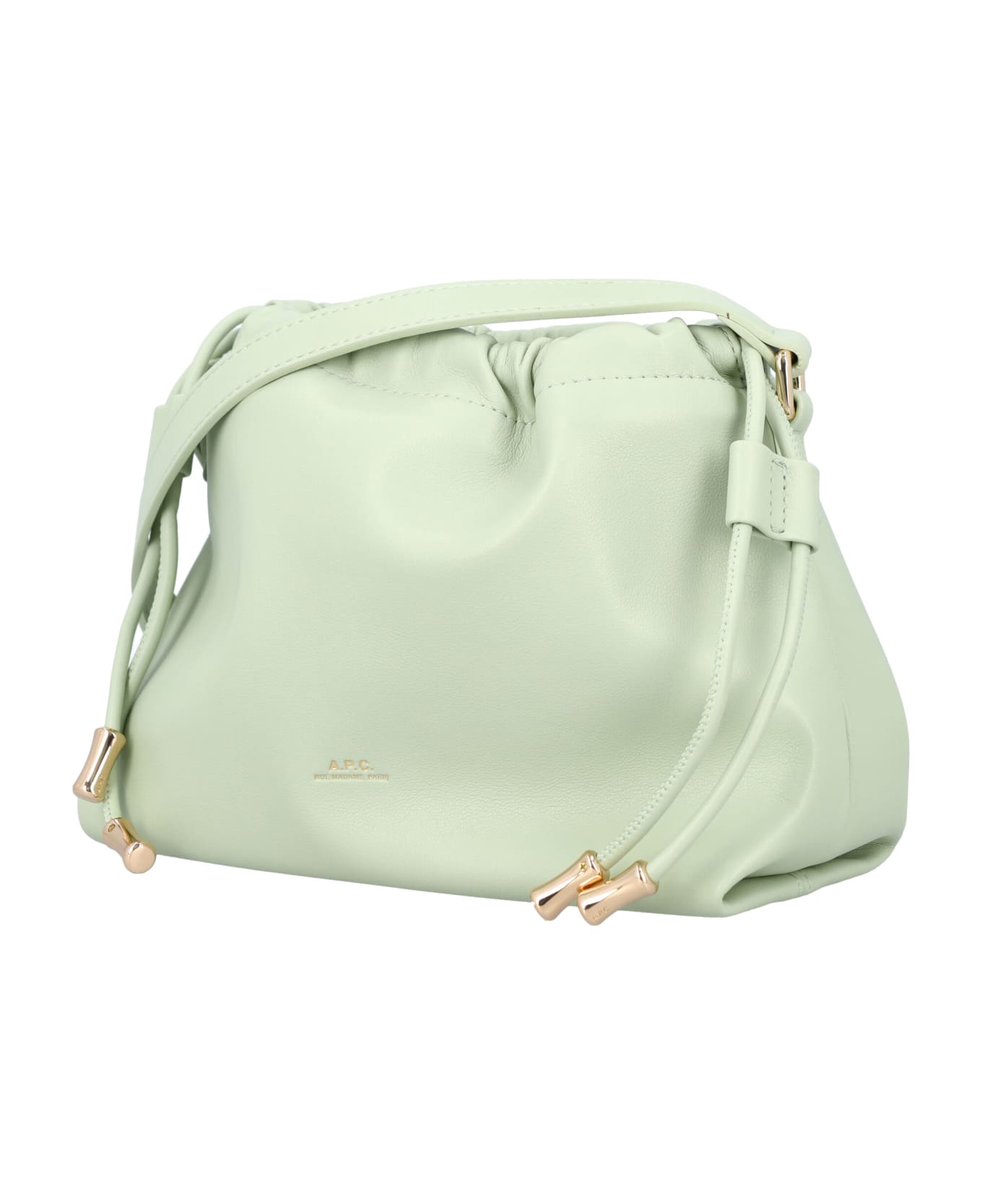 A.P.C. Ninon Mini Bag - ALMOND GREEN ショルダーバッグ