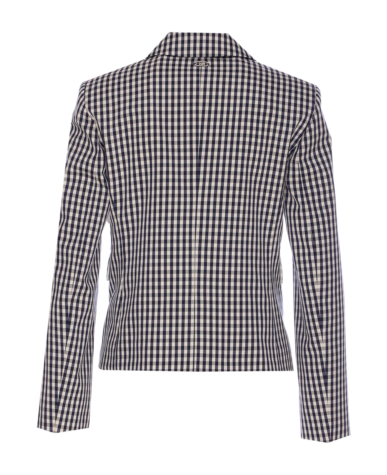 Liu-Jo Check Motif Jacket Liu-jo - Grey