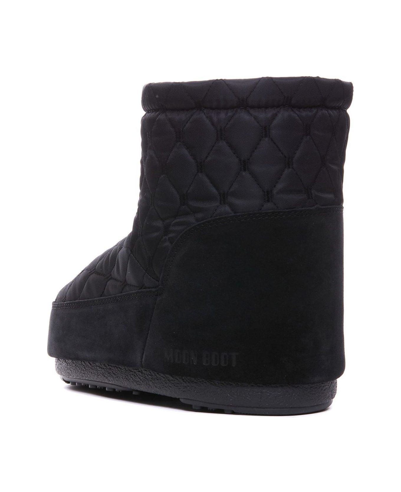 Moon Boot Icon Low Quilted Slip-on Boots - BLACK ブーツ