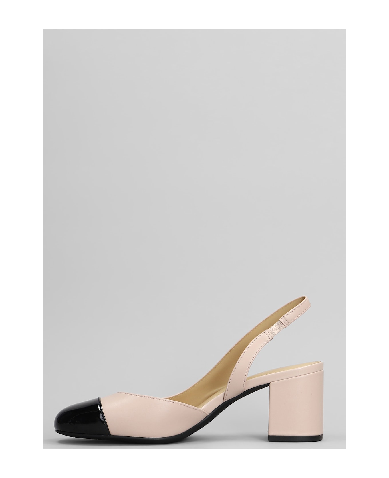 Michael Kors Perla Pumps In Rose-pink Leather - rose-pink