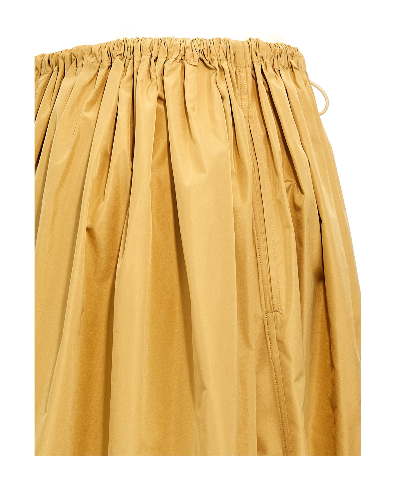Fabiana Filippi Taffeta Skirt - Gold