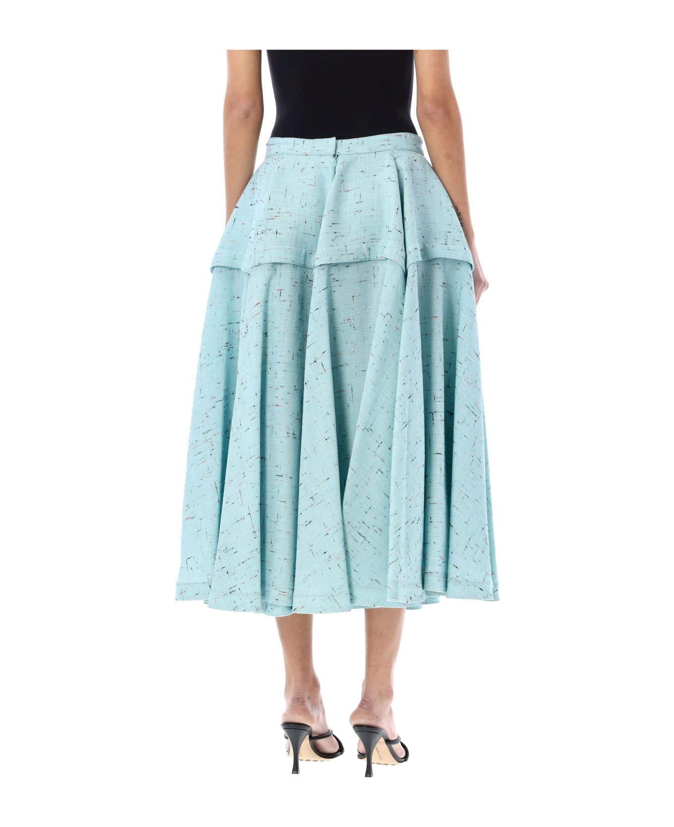 Bottega Veneta Midi Skirt - PALE BLUE スカート