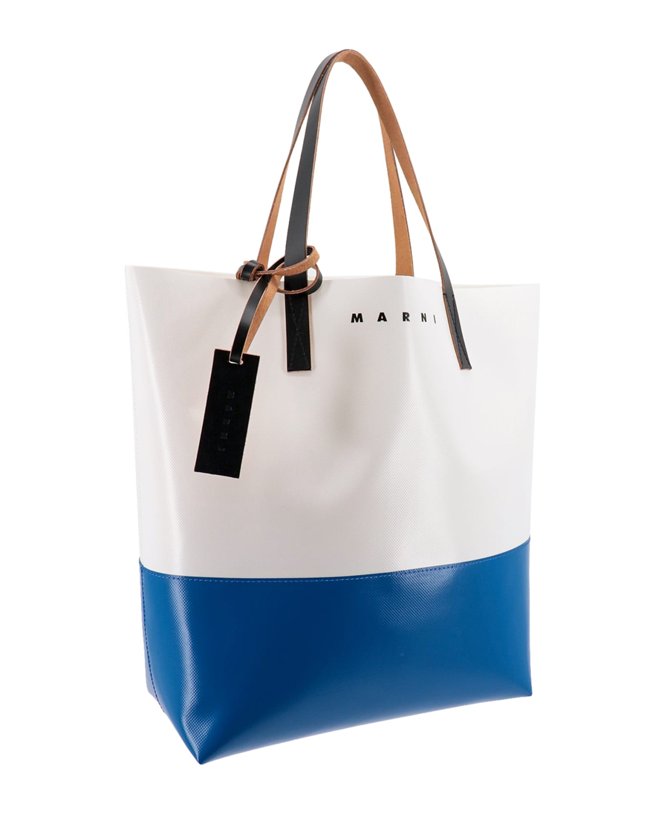 Marni Shoulder Bag - WHITE/BLUE