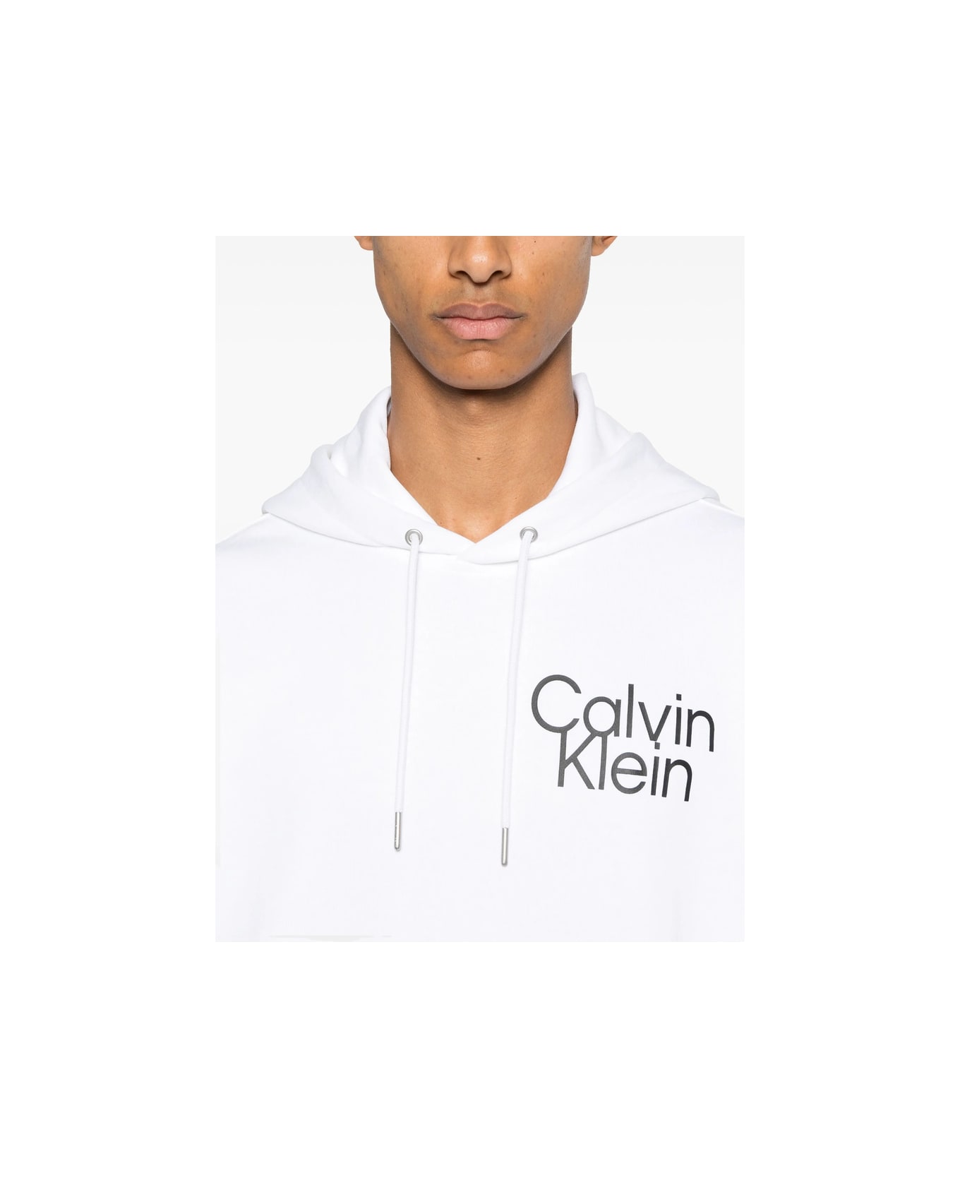 Calvin Klein Sweatshirt - WHITE