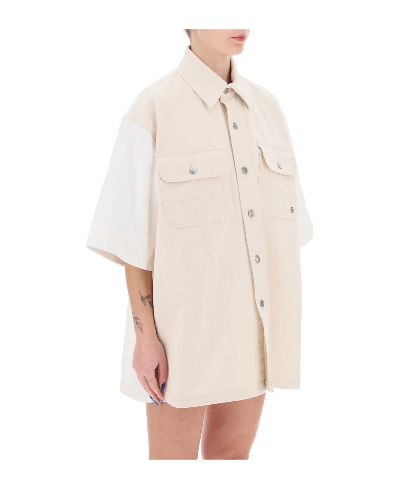 Stella McCartney Denim Shirt - WHITEECRU (White)