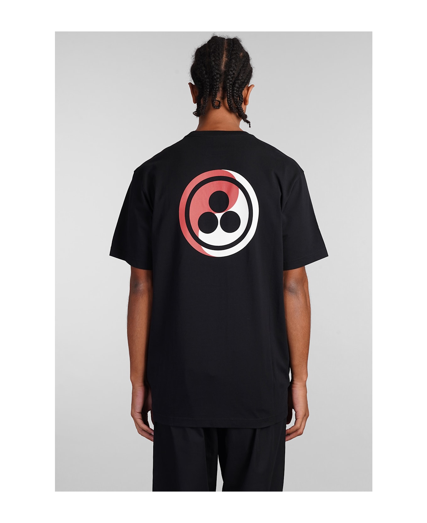 Maharishi Pax Cultura T-shirt In Black Cotton - black