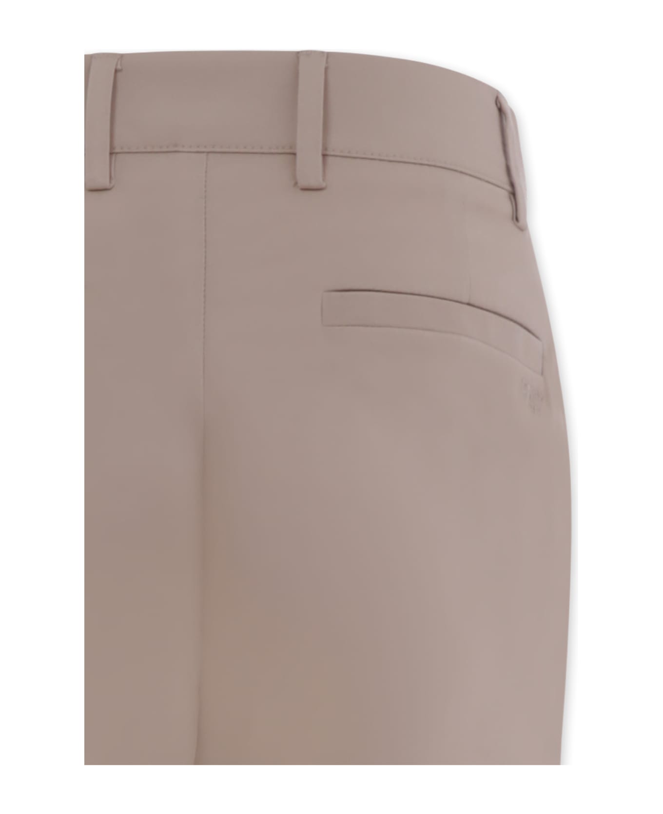 Fay Beige Trousers For Boy With Logo - Beige