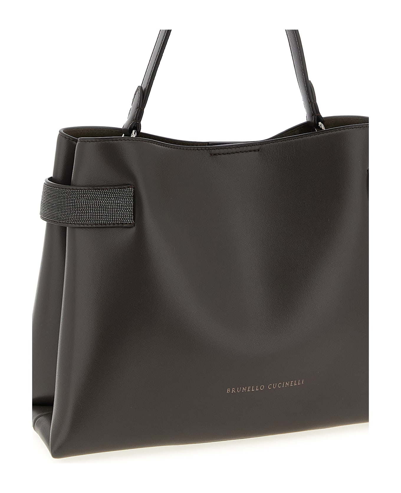 Brunello Cucinelli 
essence
 Large Handbag - Brown