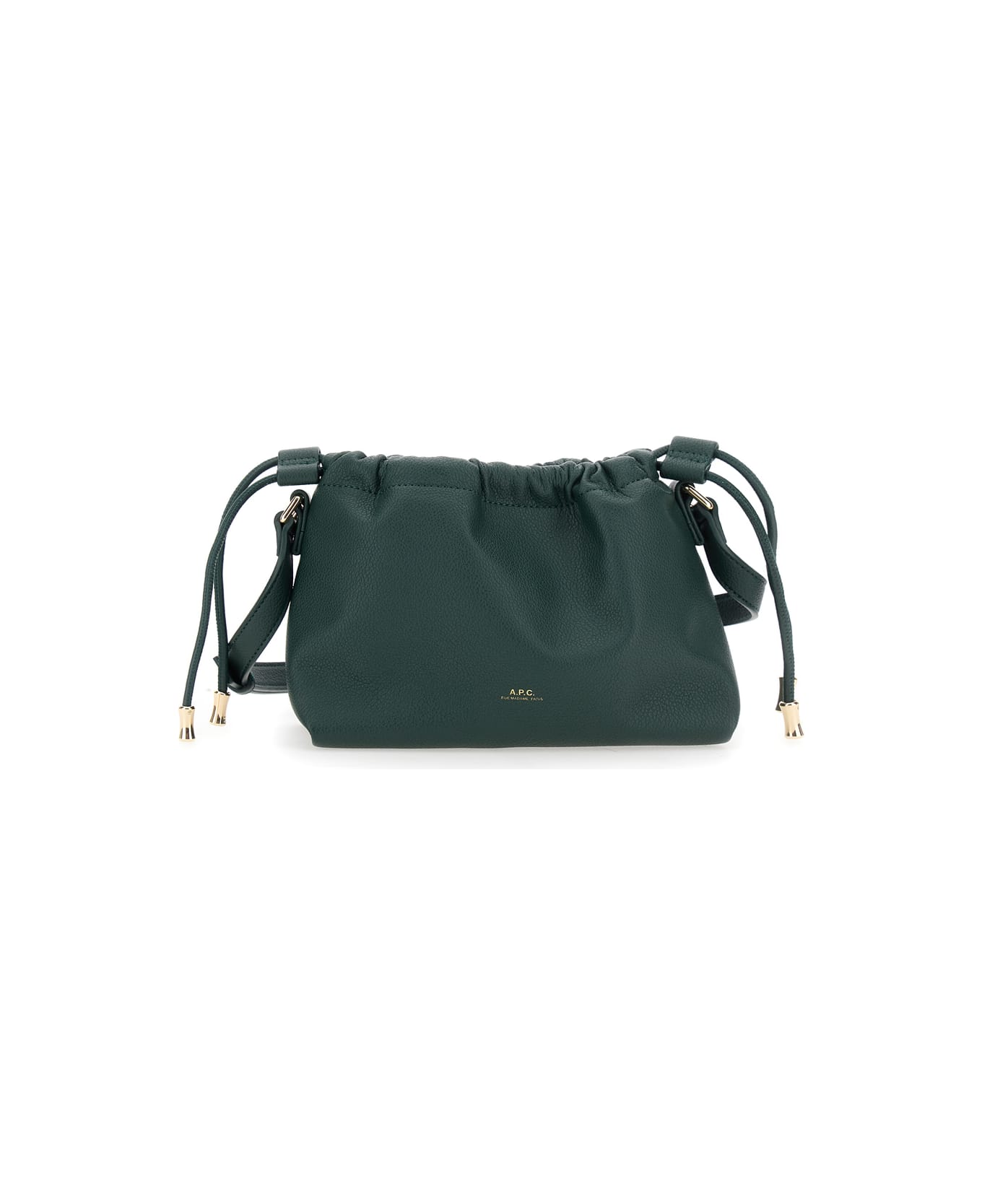 A.P.C. Sac Ninon Mini Bags Recycled Material With Leather Effect - Green