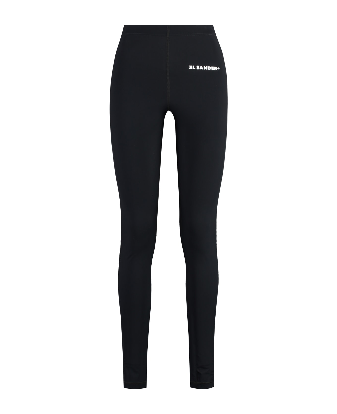 Jil Sander Technical Fabric Leggings - black