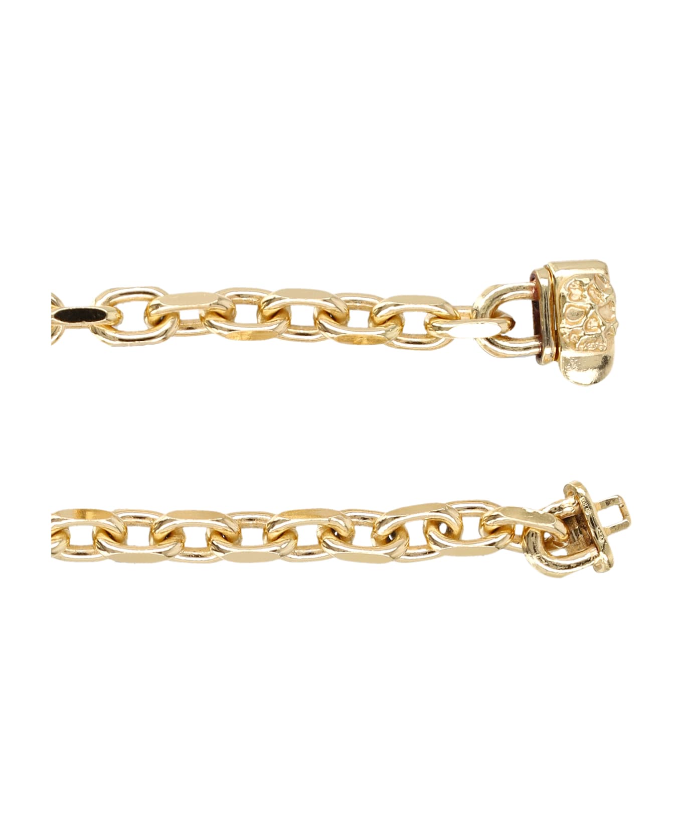 Emanuele Bicocchi Gold-plated Silver Chain Bracelet - GOLD