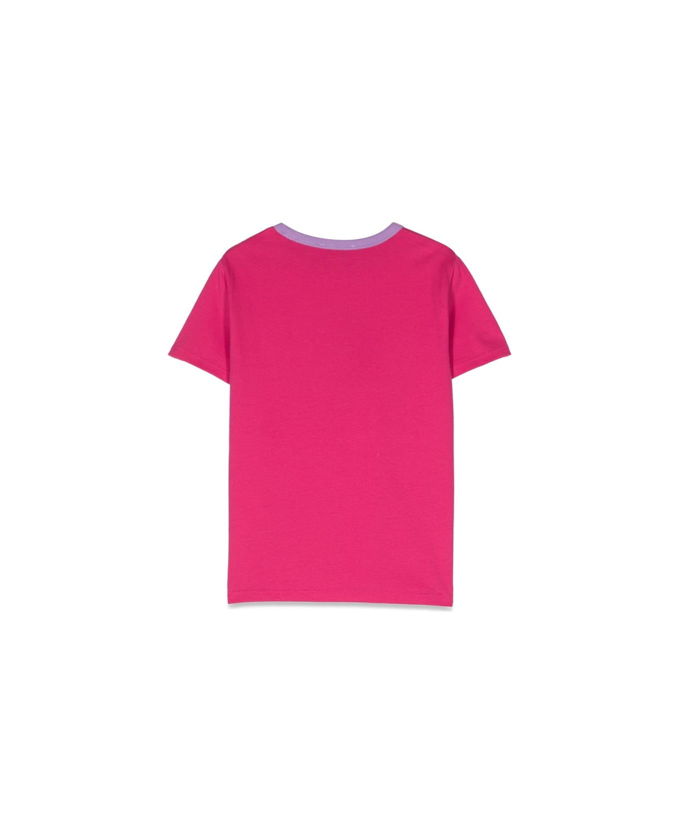 Little Marc Jacobs T-shirt Logo - FUCHSIA Tシャツ＆ポロシャツ